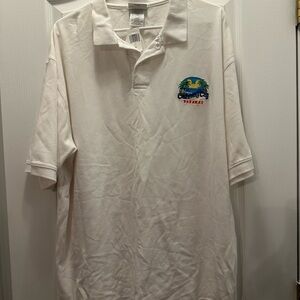 NWT Men’s Disney XL White Polo Shirt